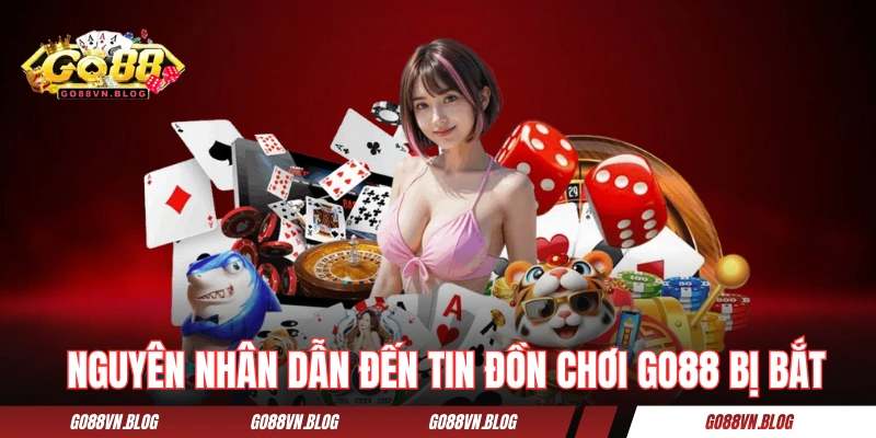 Nguyên nhân dẫn đến tin đồn chơi GO88 bị bắt